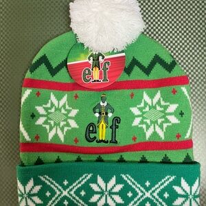 Elf knit winter hat, brand new with tag.